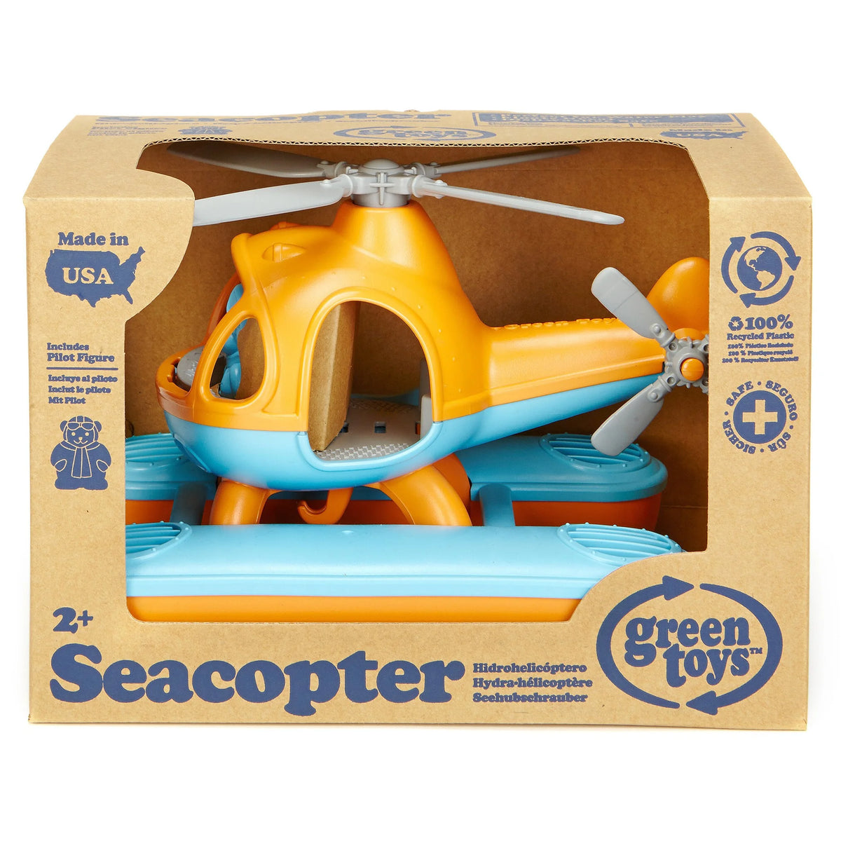 Orange/Blue Seacopter Play Vehicles M992