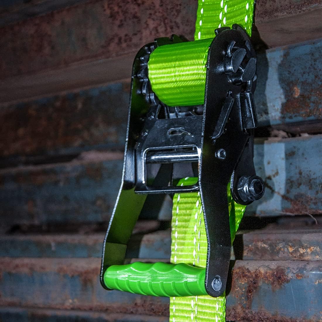 2 Inch x 15 Foot Ratchet Strap with Wire Hooks 4 Pack N4665