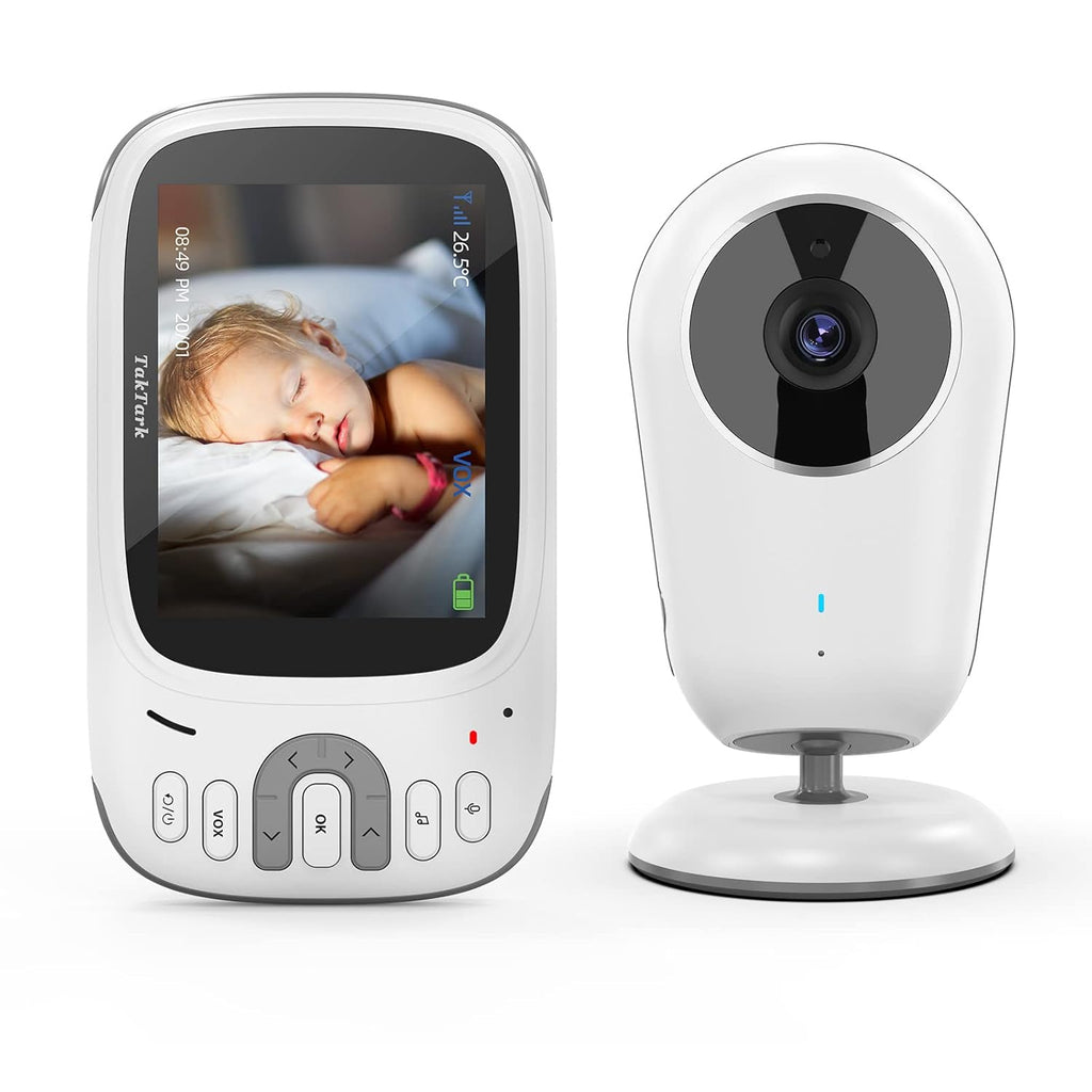 Baby Monitor with Camera and Audio, No WiFi, 2-Way Talk-Back, Infrared Night Vision R113921