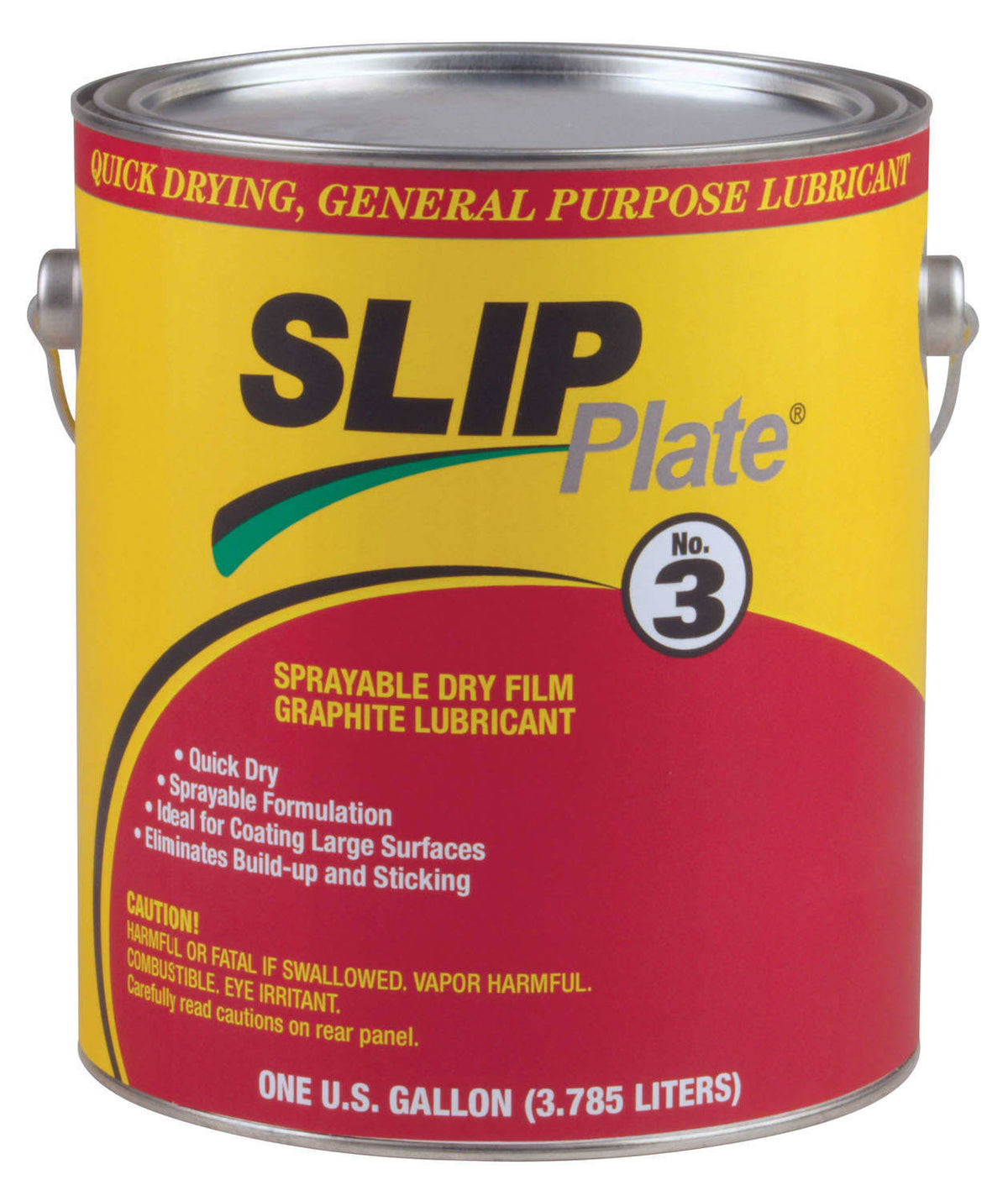 Graphite Slip Plate #3, 1 Gallon Can (Pack of 4) R8742