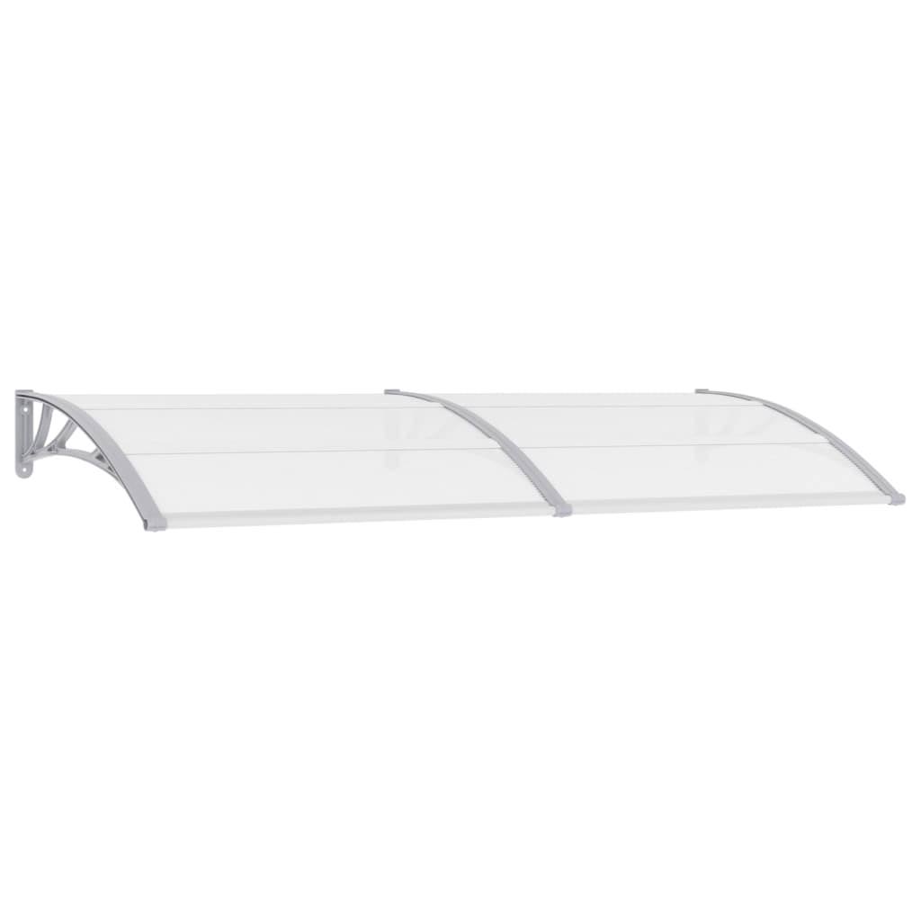 Gray Transparent Door Canopy C418