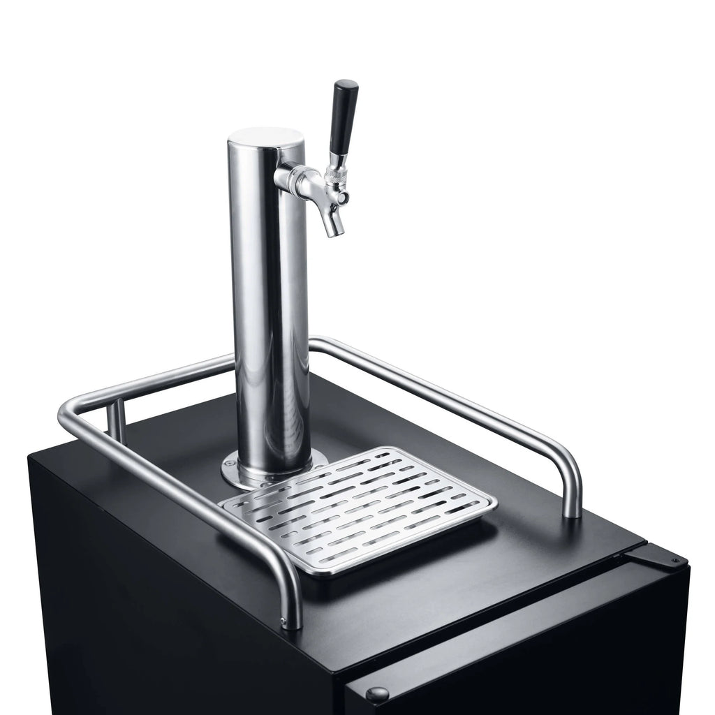 15" Wide 1 Tap Stainless Steel Kegerator G625351