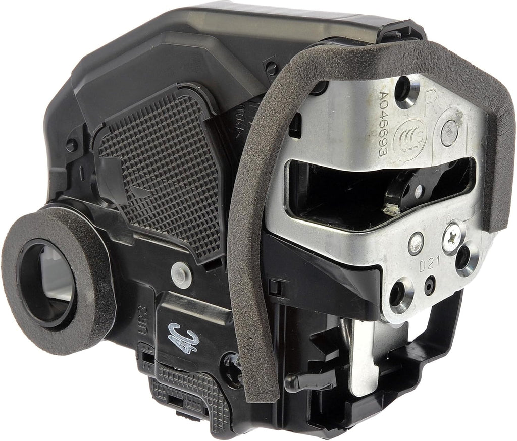 Rear Passenger Side Door Lock Actuator Motor, Black D1381