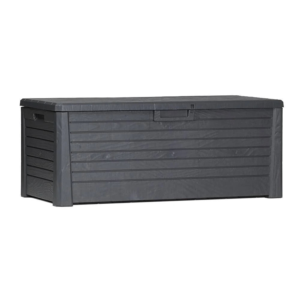 Waterproof 145Gal Deck Patio Storage Box Bench W260274