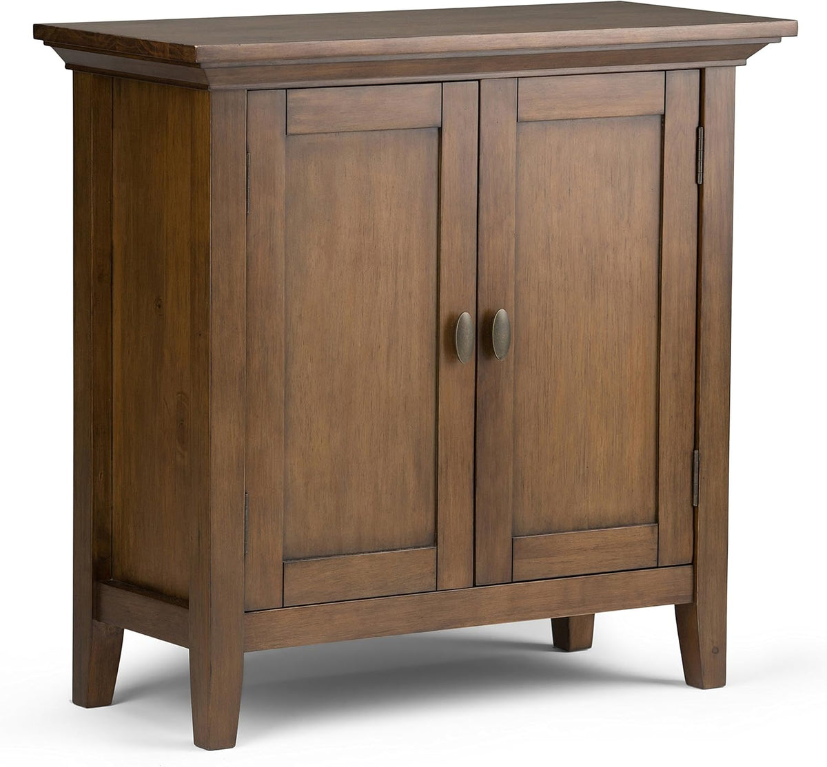 Distressed Grey Solid Wood Low Storage Cabinet S846266