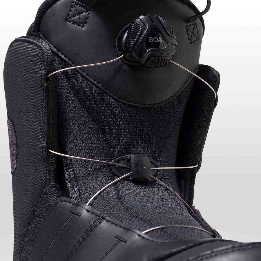 Black Kids Boa Jr Shoes A4296