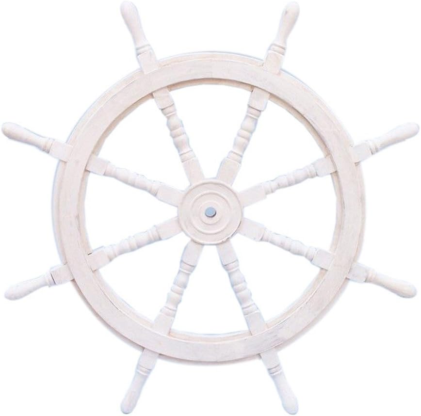 Decorative Wood and Brass Ship Wheel 24 Pack of 2 U514495