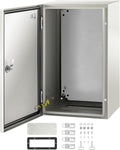 20 x 12 x 10'' NEMA 4X Steel Electrical Box with Mounting Plate E3111