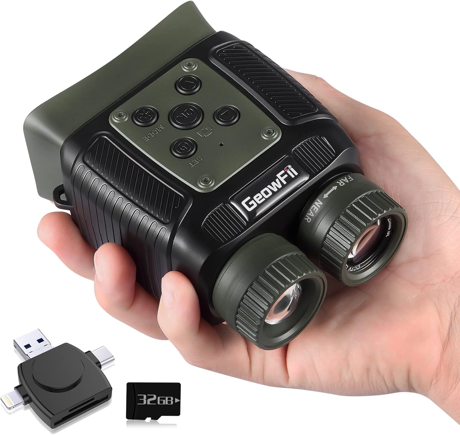 Mini Digital Night Vision Binoculars with 8X Digital Zoom 2000mAh Battery J720254