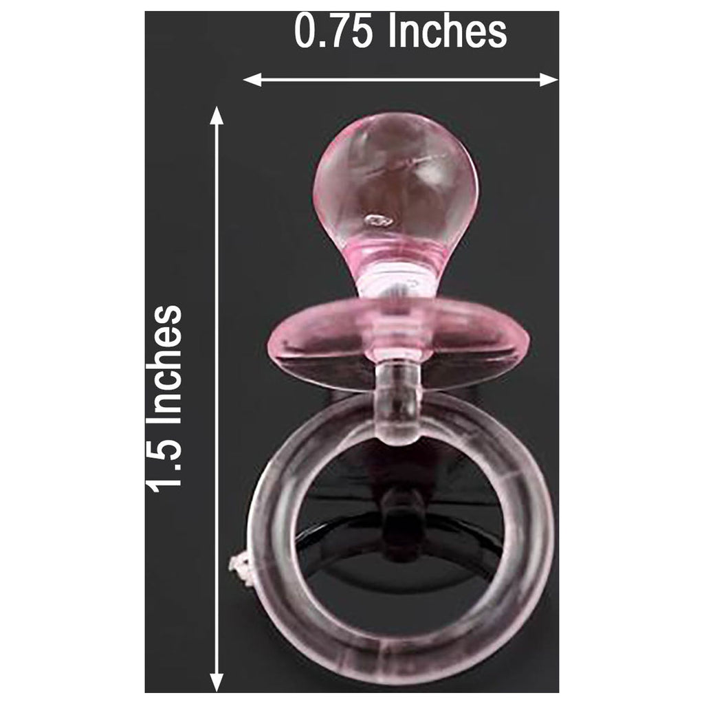 Pink Baby Pacifiers 144/pk X61722