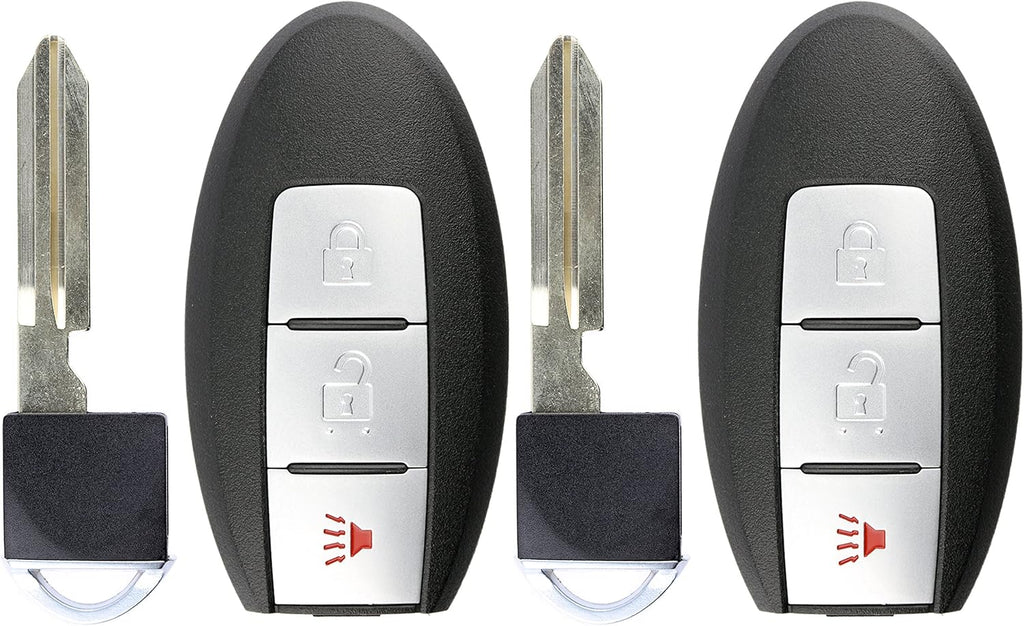 Keyless Entry Remote Control Car Smart Key Fob (Pack of 2) P14144