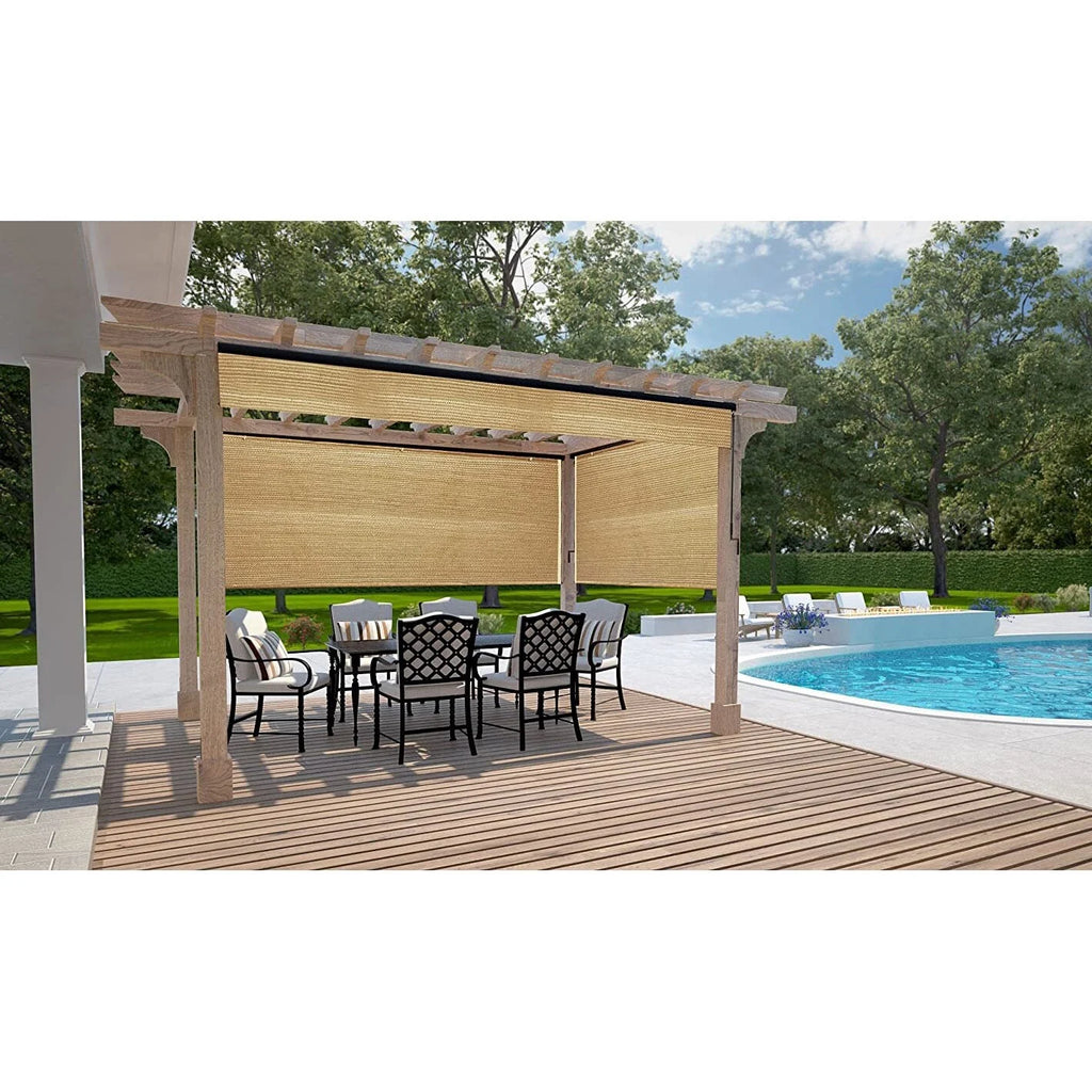 Garden Shade Fabric Vertical Side Wall Panel - 6ftx5ft G848672