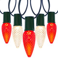 C9 LED Christmas Lights with Stringer Combo Candy Cane / 100 U23176
