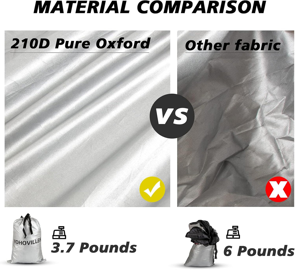 Waterproof All Weather Full Exterior Car Cover with Zipper for Sedan F26013