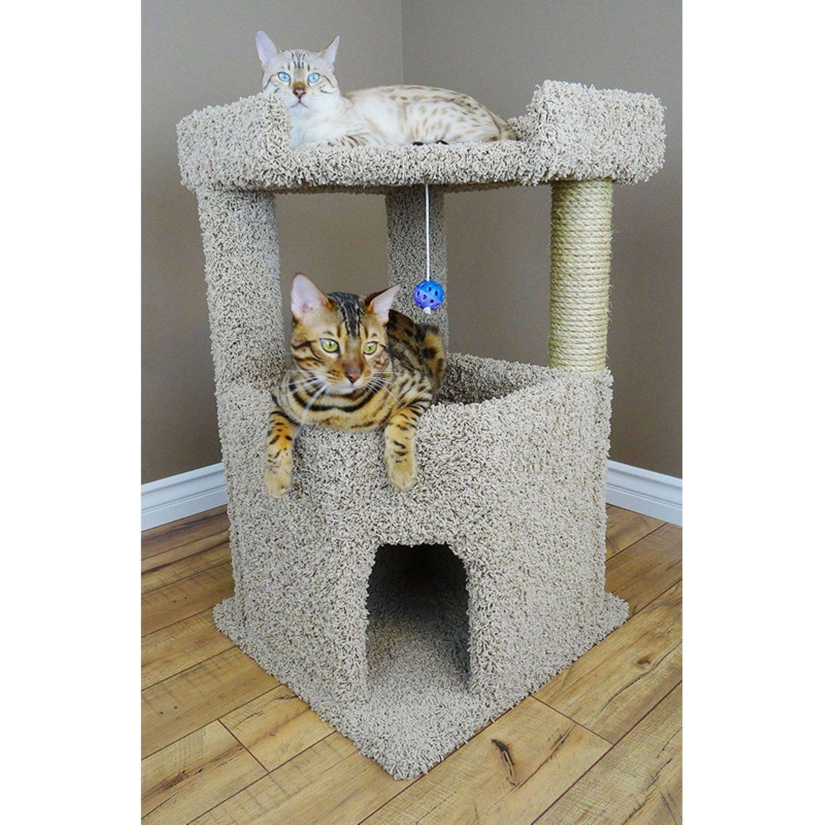 Gray Corner Cat Tree M894