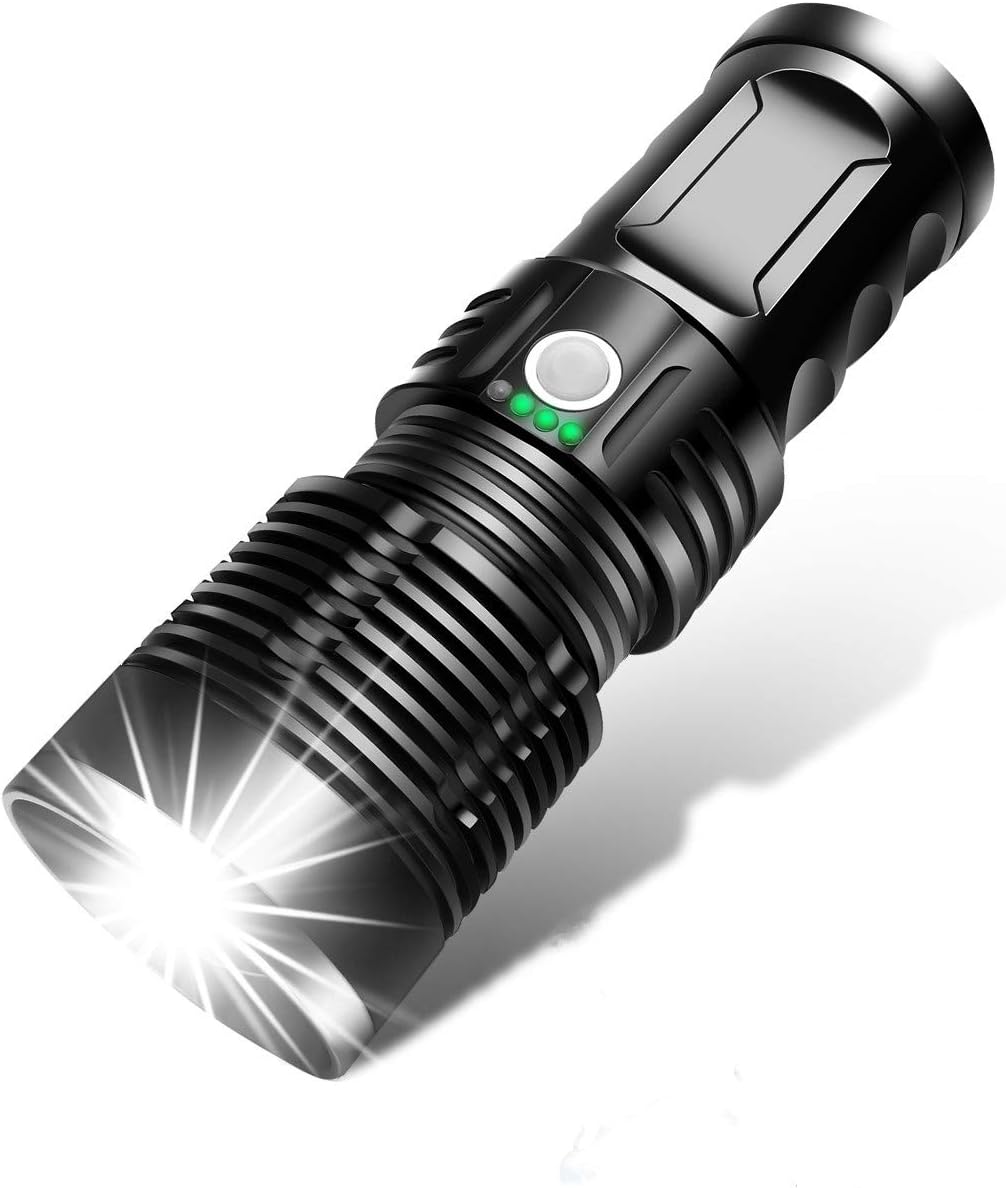 90000 Lumen Waterproof LED Rechargeable Flashlight B9570