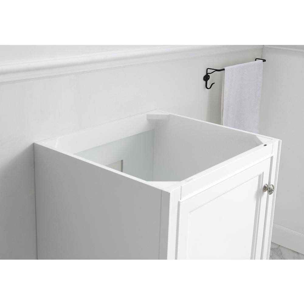 White Vanity Cabinet S467178