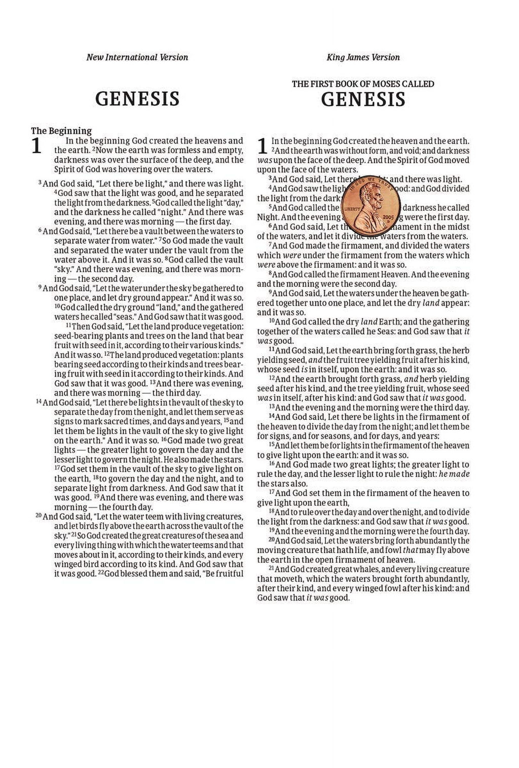 Parallel Bible Hardcover B32092
