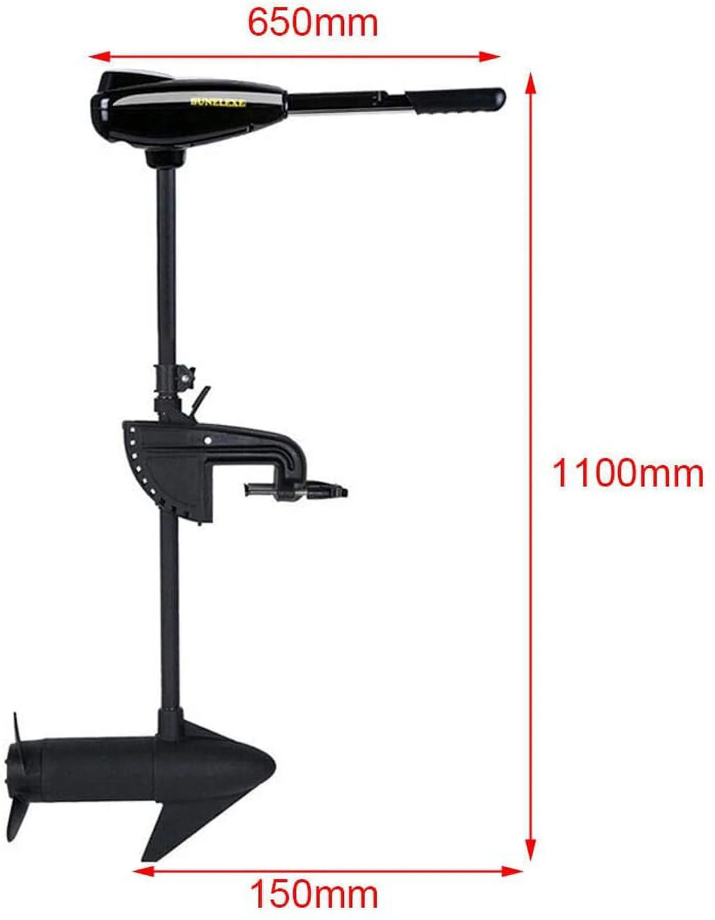 12V 58LBS Electric Trolling Motor Outboard Engine A39768