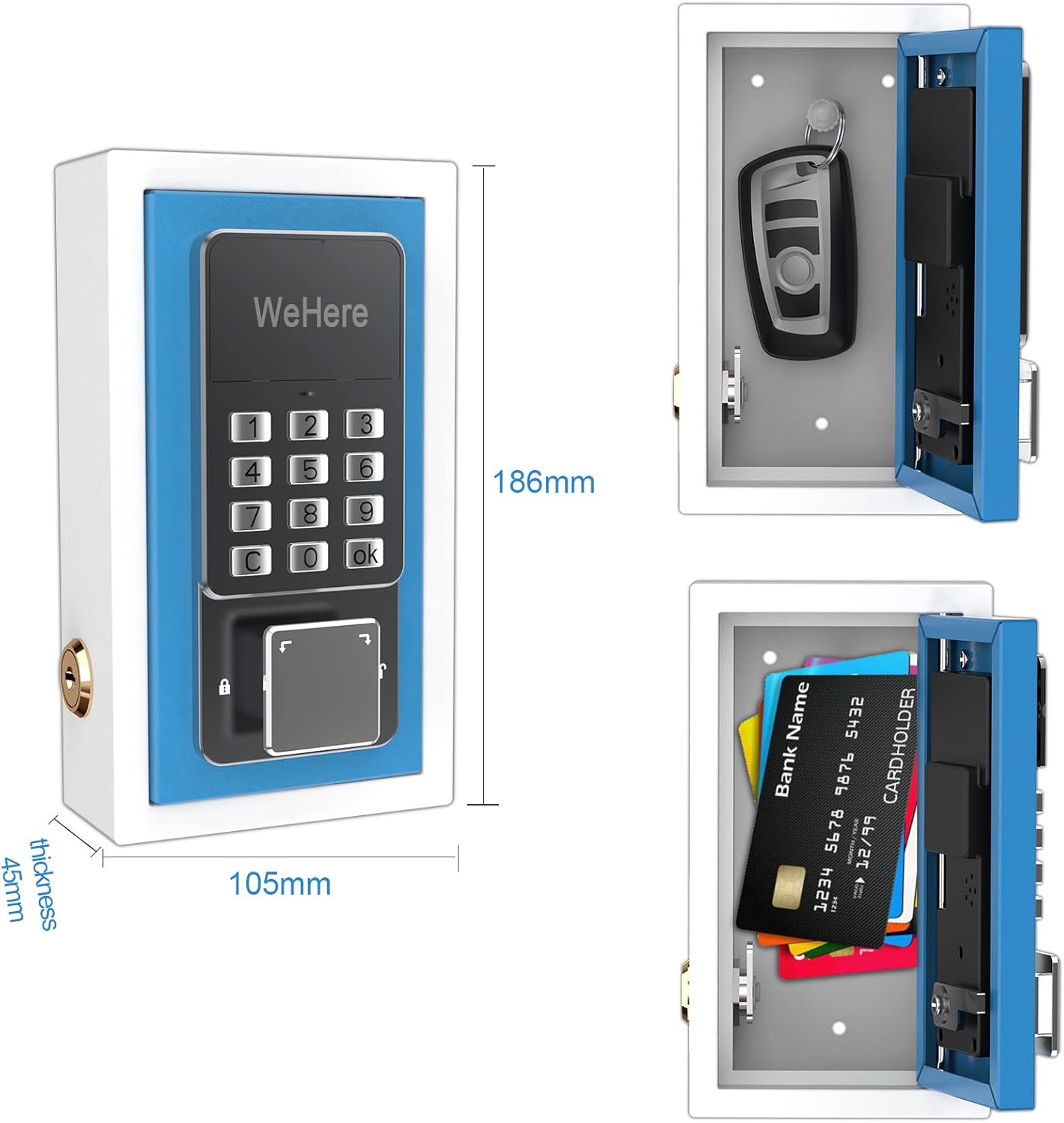 Key Lock Box Pack of 2 M7540