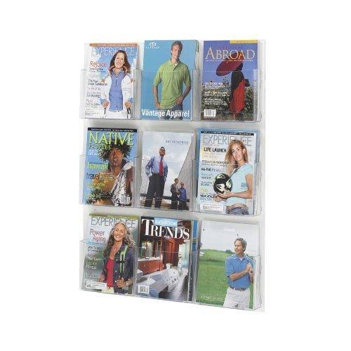 Clear Literature Display 9 Magazine S558