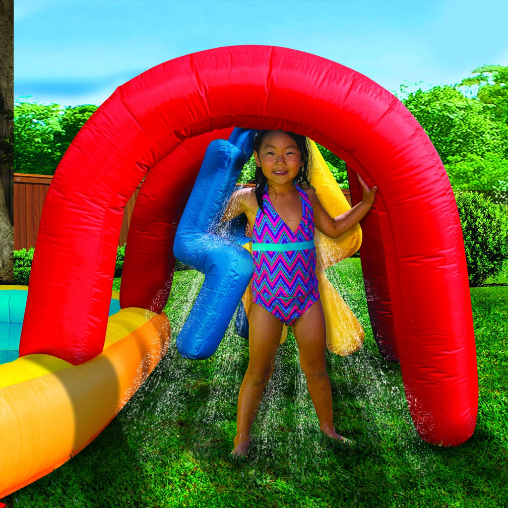 Splash Zone Water Park with Water Blasting Cannon & Pillars G578084