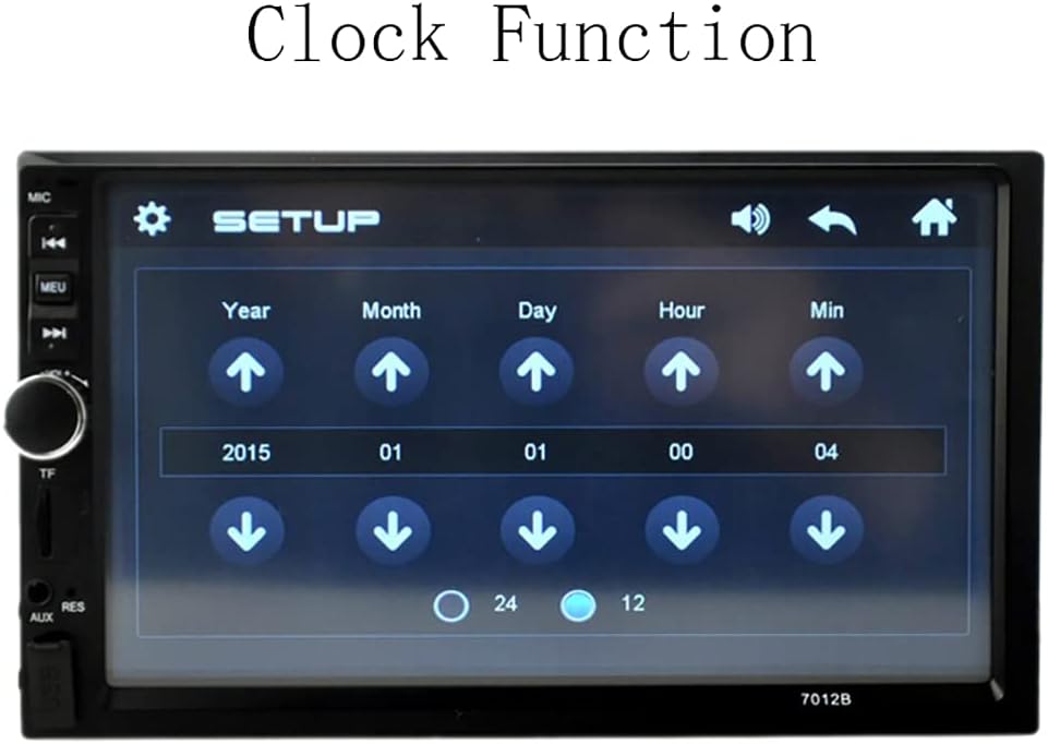 2 Din 7 Inch Car Stereo with Bluetooth MP5 Player M987562