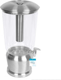 Stainless Steel Beverage Dispenser With Ice Container, Stand & Spigot P79567