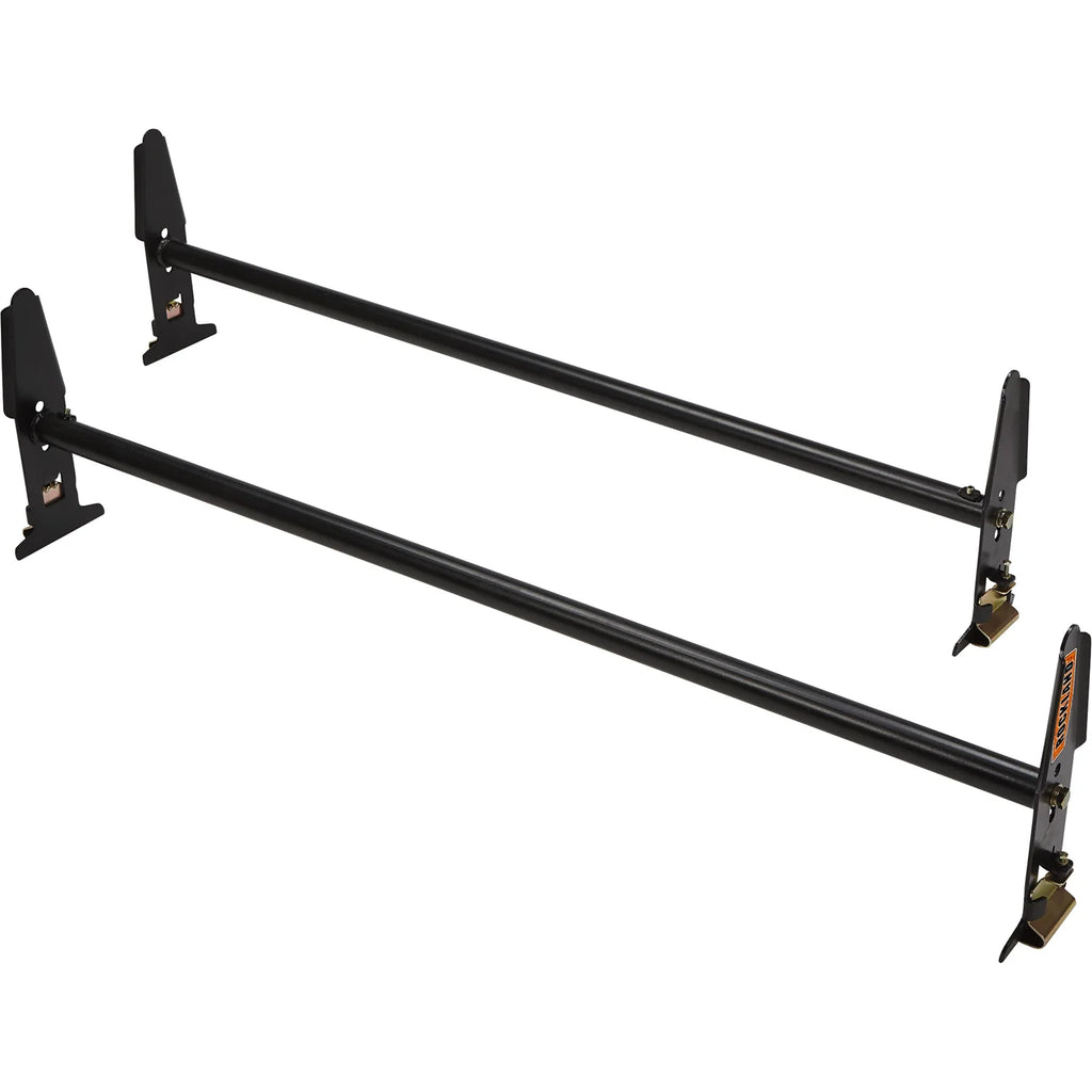 Black Steel Van Rack Rails Z912