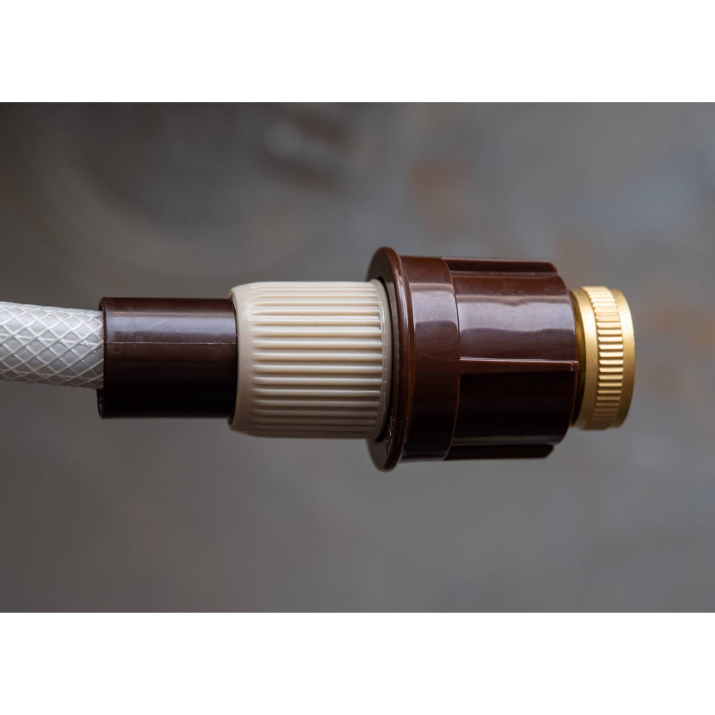 65.61 ft Hose Reel with Nozzle Brown L190
