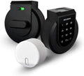 Touch Smart Lock Deadbolt with Smart Hub, Fingerprint, Touchpad, Remote Control, Voice Control, Auto-relock and Alarm D735