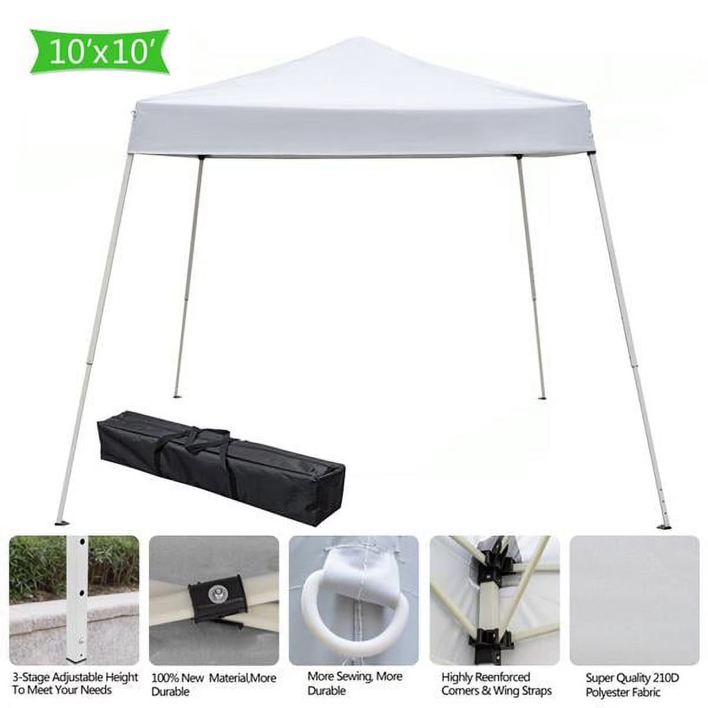 3 x 3M Waterproof Folding Tent White X1022