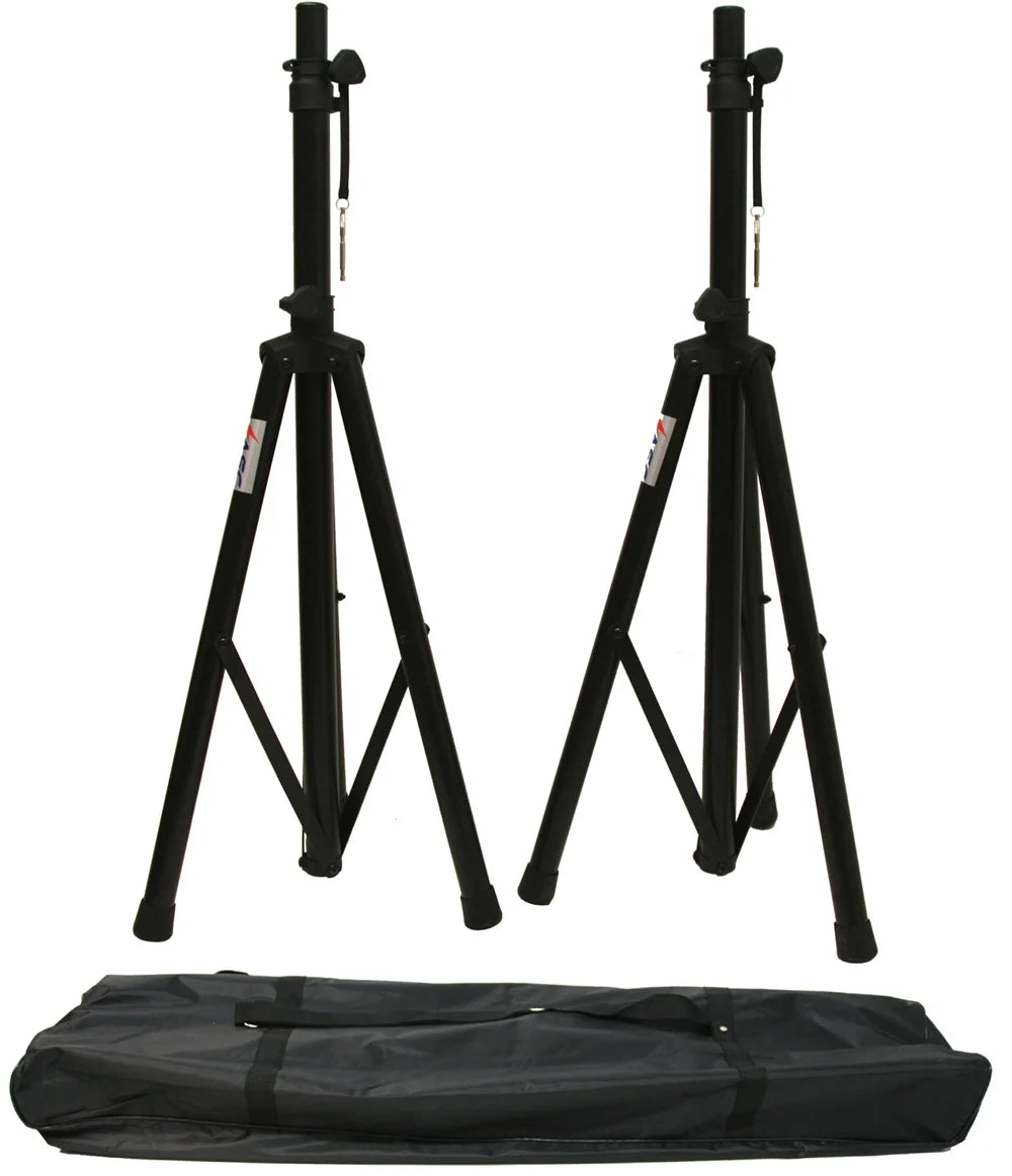 Harmony HA-L12BA Pro DJ Bluetooth 12" 1000W PA Speaker Stand & Peavey Mics P17894
