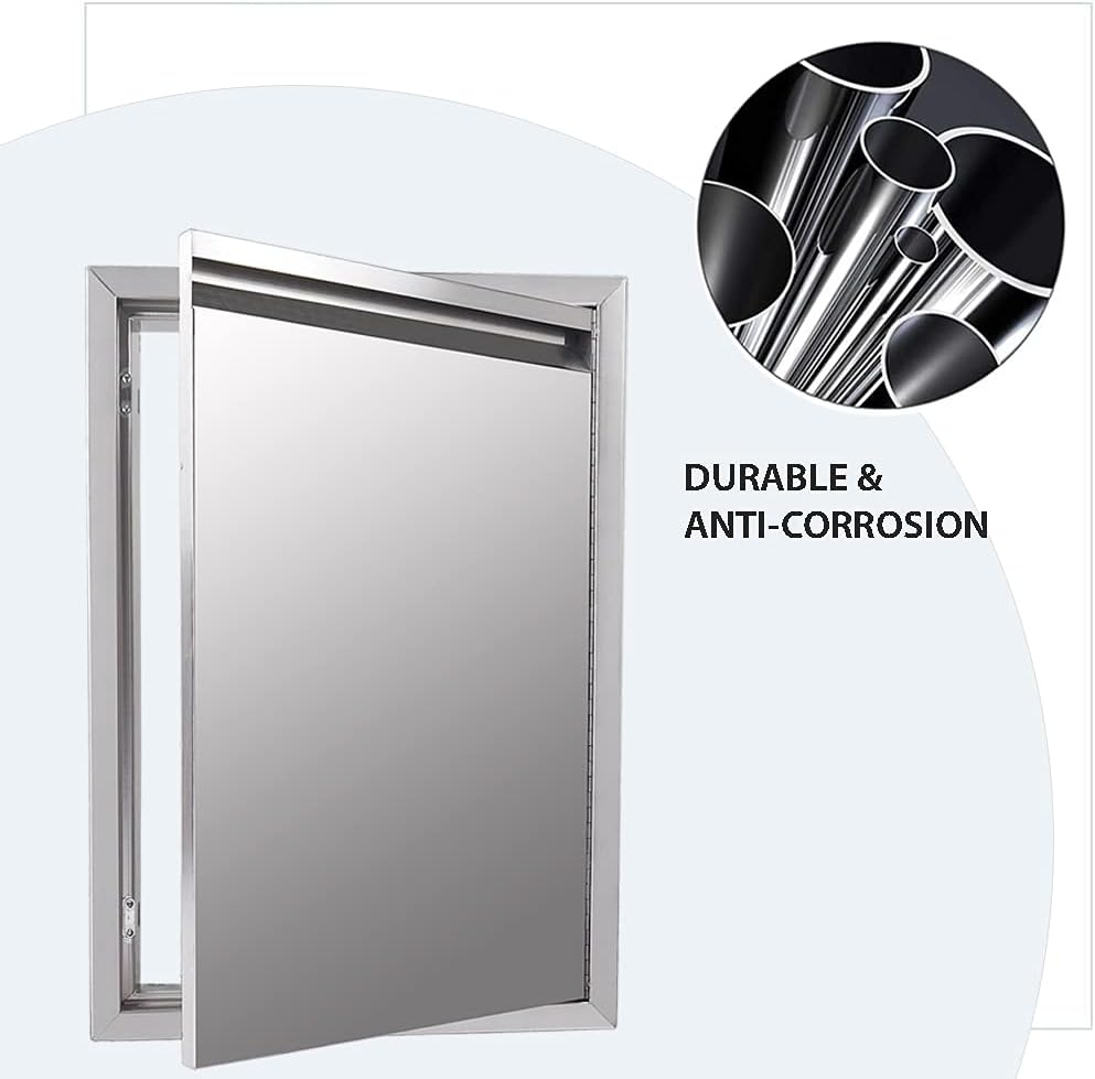 Stainless Steel Single Access Door T88370