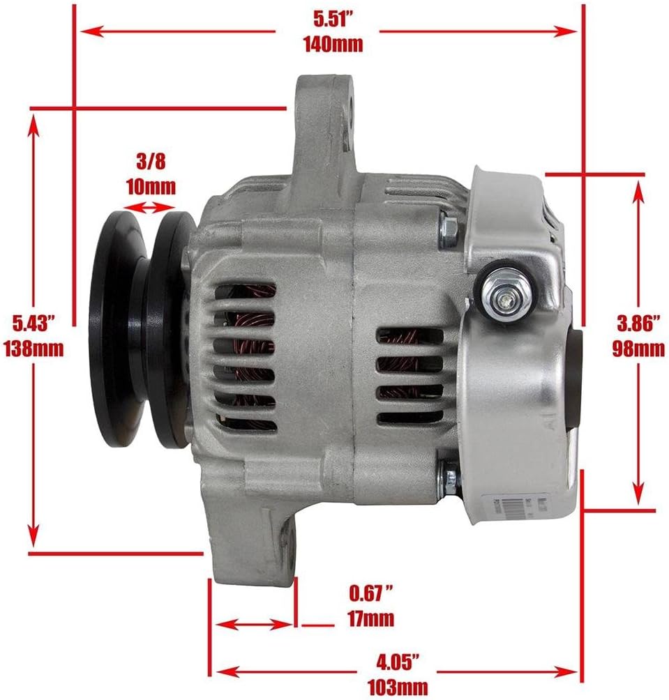 60 AMP 1-WIRE ALTERNATOR B641