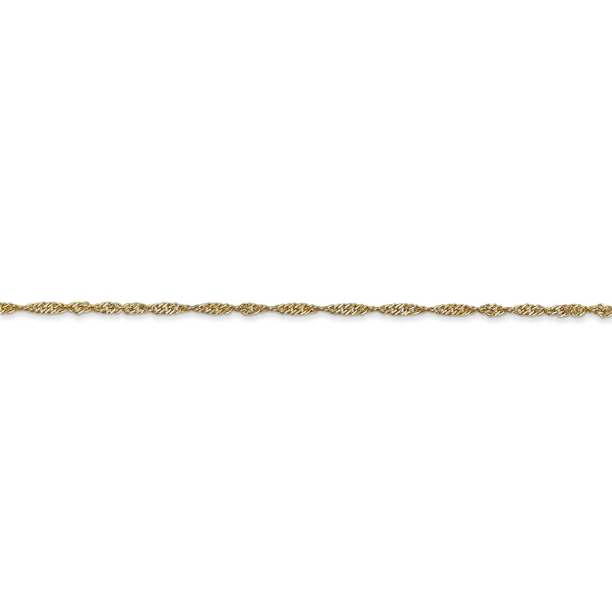 14k Yellow Gold Chain Necklace Z9426