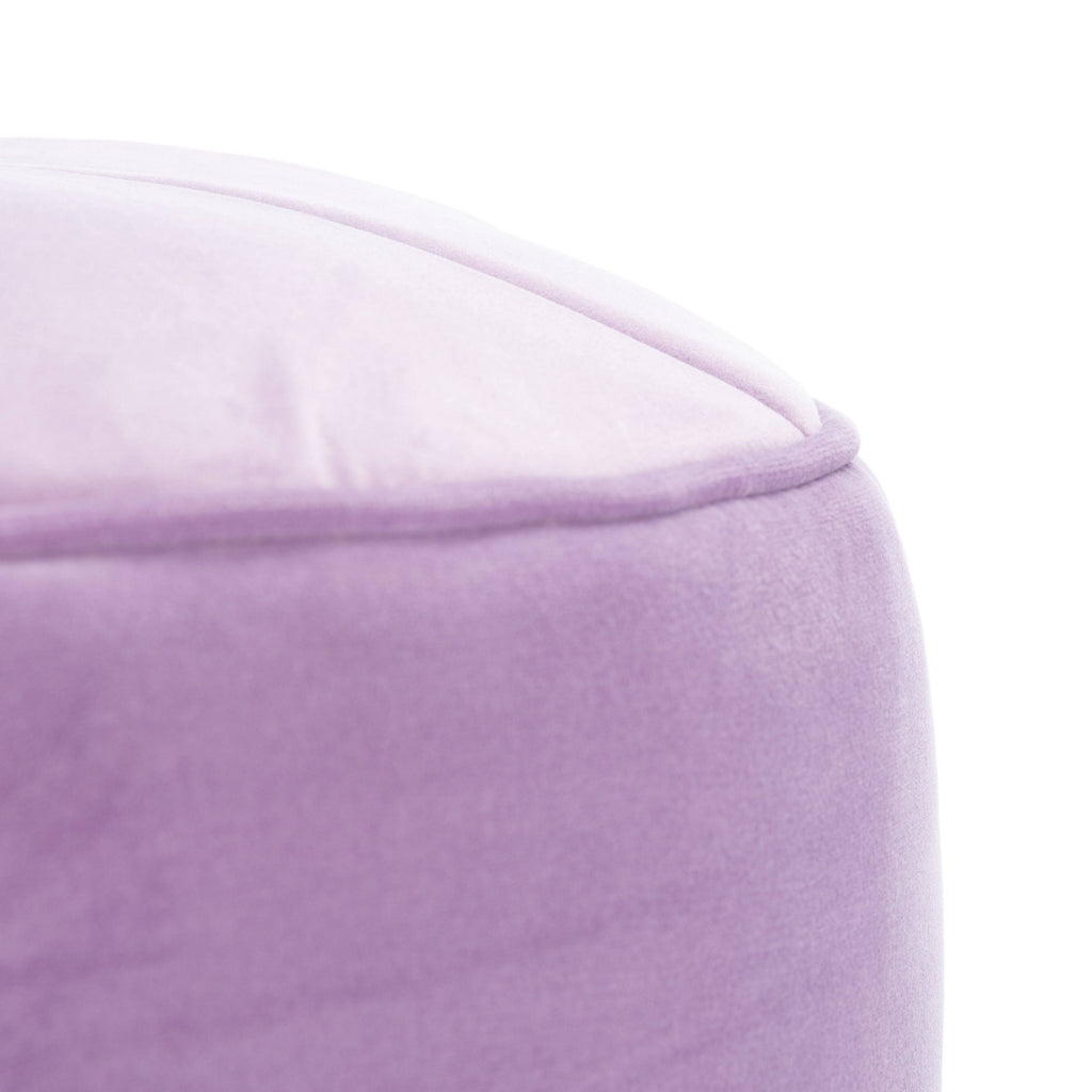 Orange Cylinder Ottoman O227