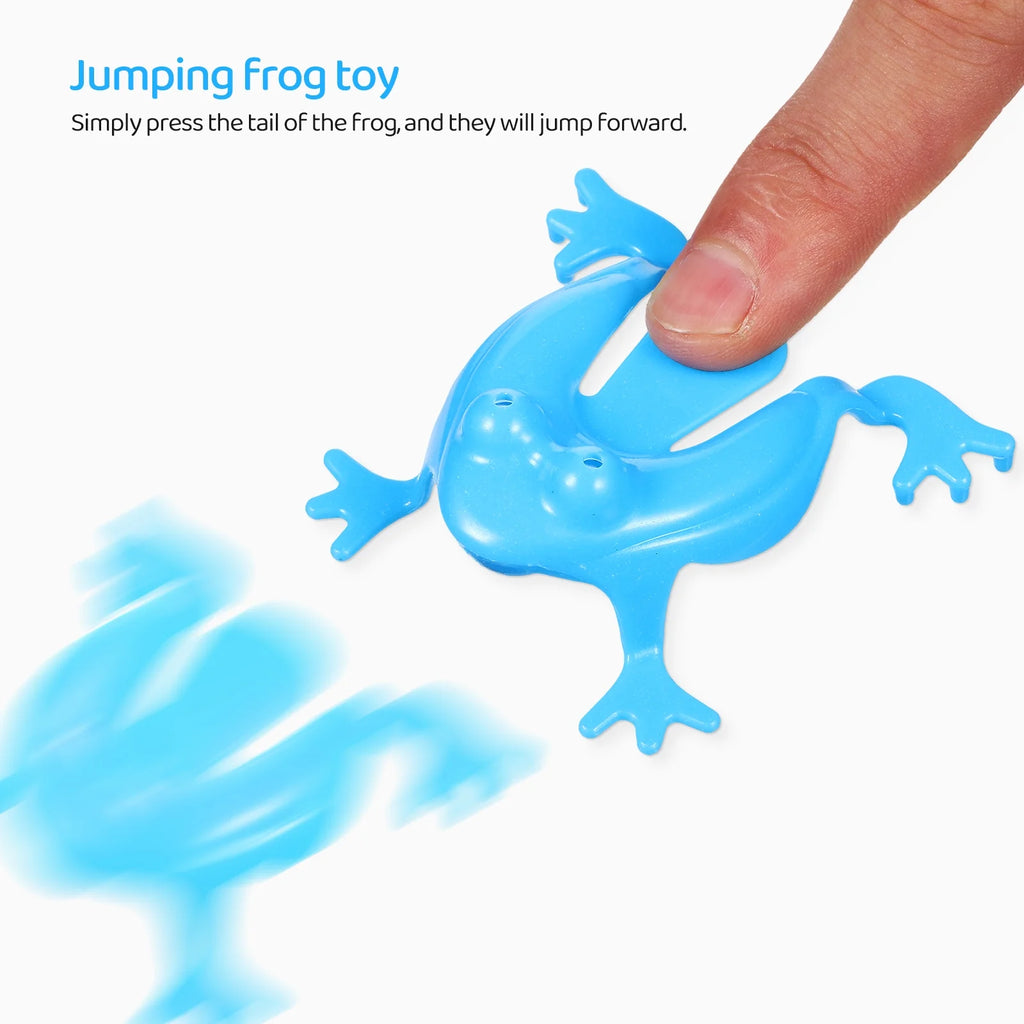 16 Pcs Plastic Educational Frog Game A462743