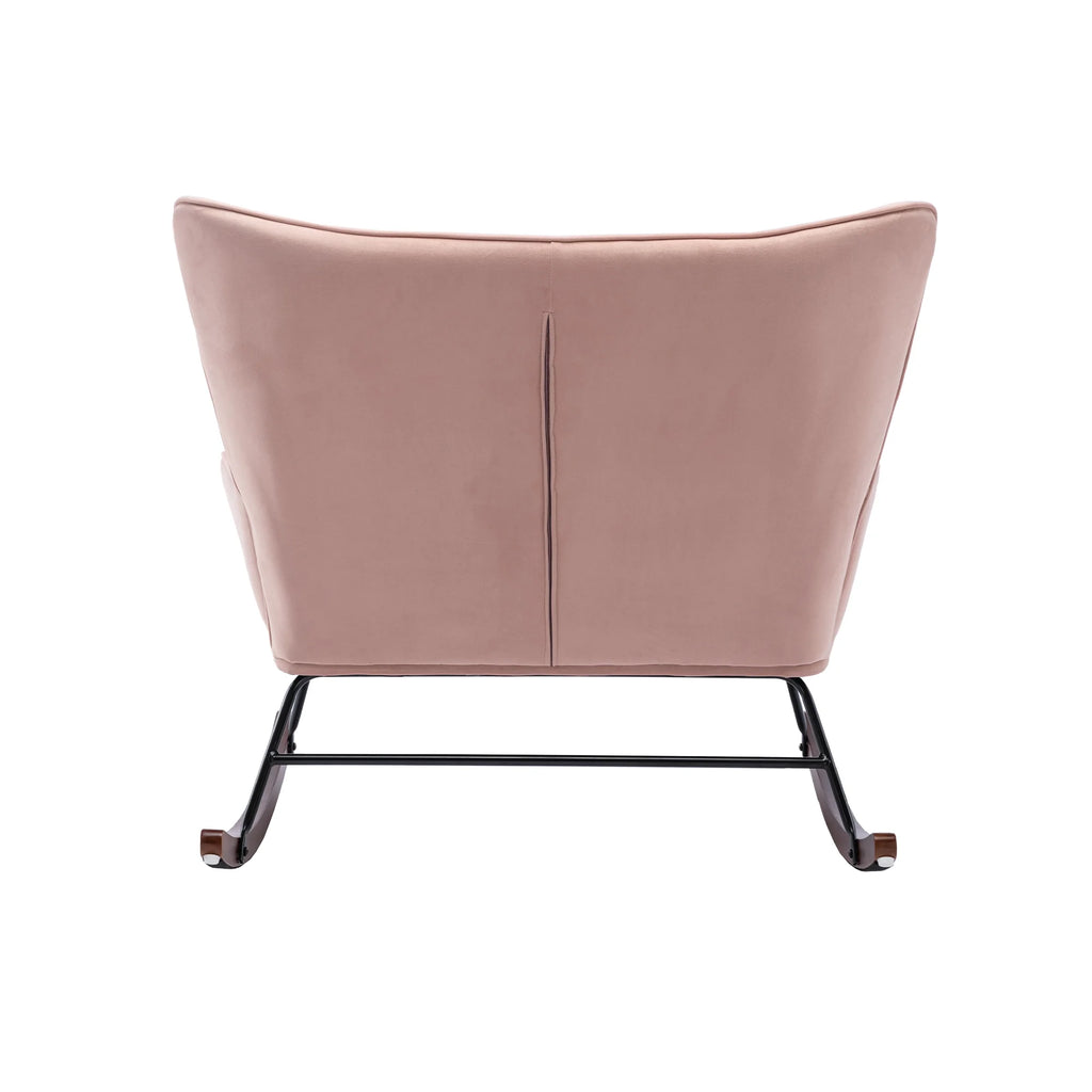 High Back Rocking Fabric Nursery Sofa G885771