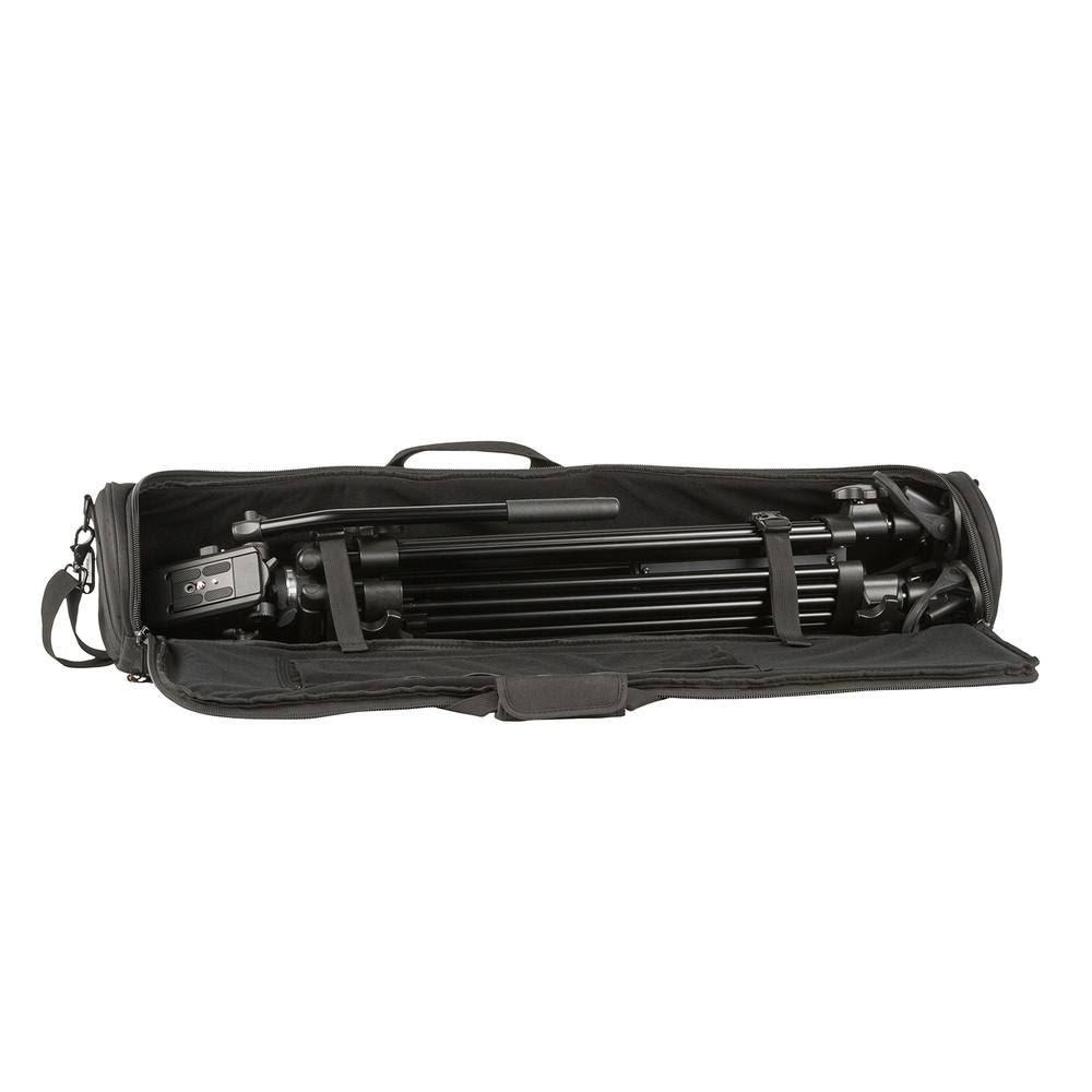 2 Stage Aluminum Tripod with Fluid Pan / Tilt Head G606