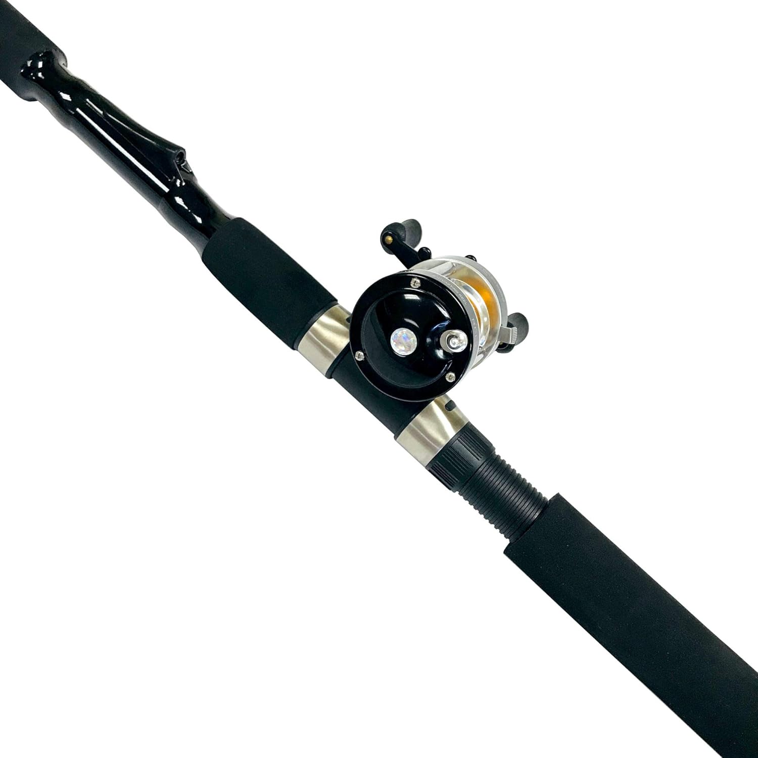 Sabiki 8 Foot Bait Fishing Rod Bait Caster Fishing Reel Combo M434265