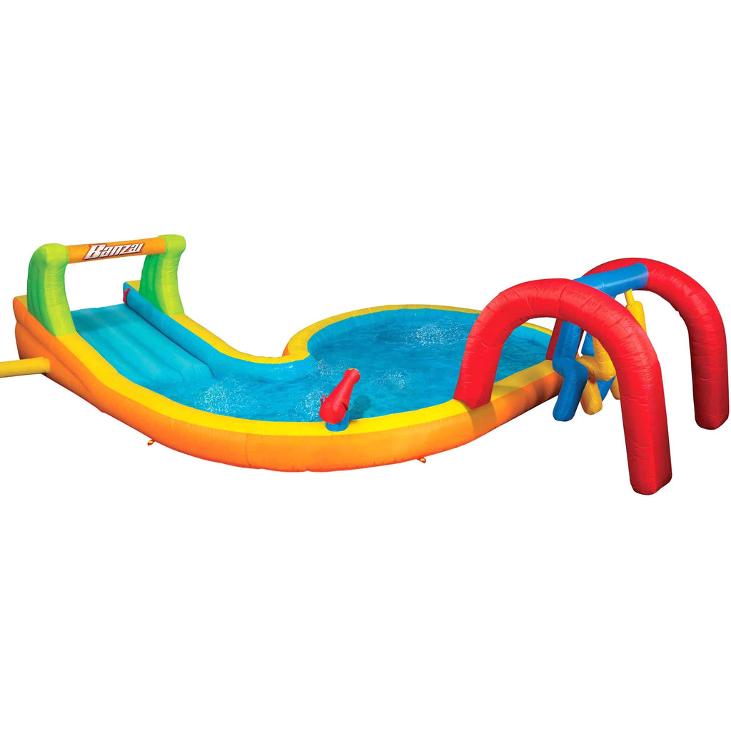 Splash Zone Water Park with Water Blasting Cannon & Pillars G578084