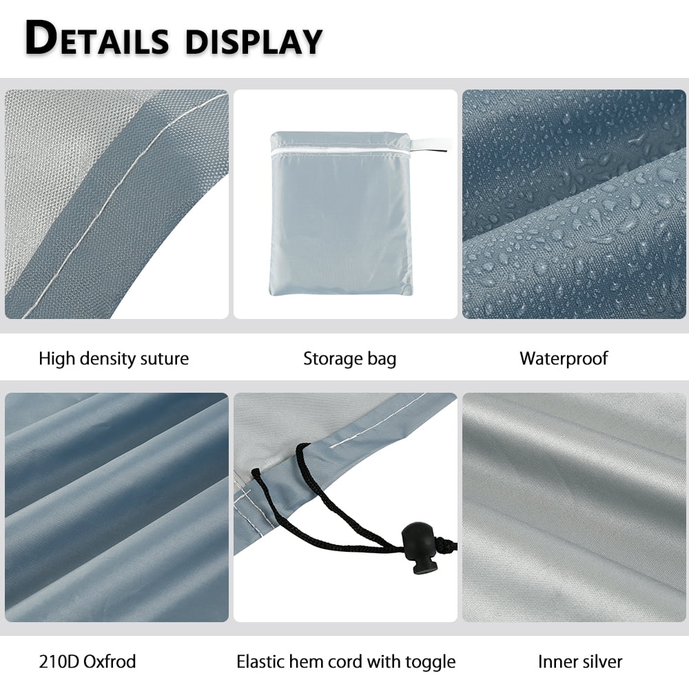 Patio Waterproof Outdoor Furniture Sofa Protector with Storage Bag K247