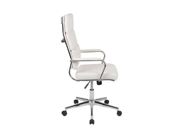 White High Back LeatherSoft Executive Swivel Office Chair G643315