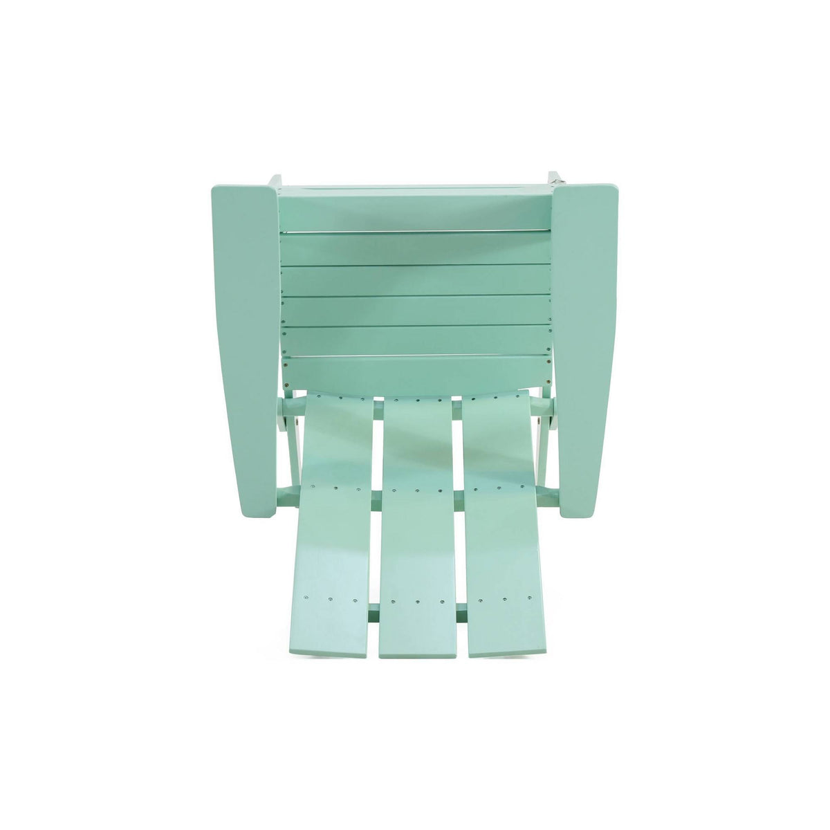 Light Mint Acacia Wood Foldable Adirondack Chair L532