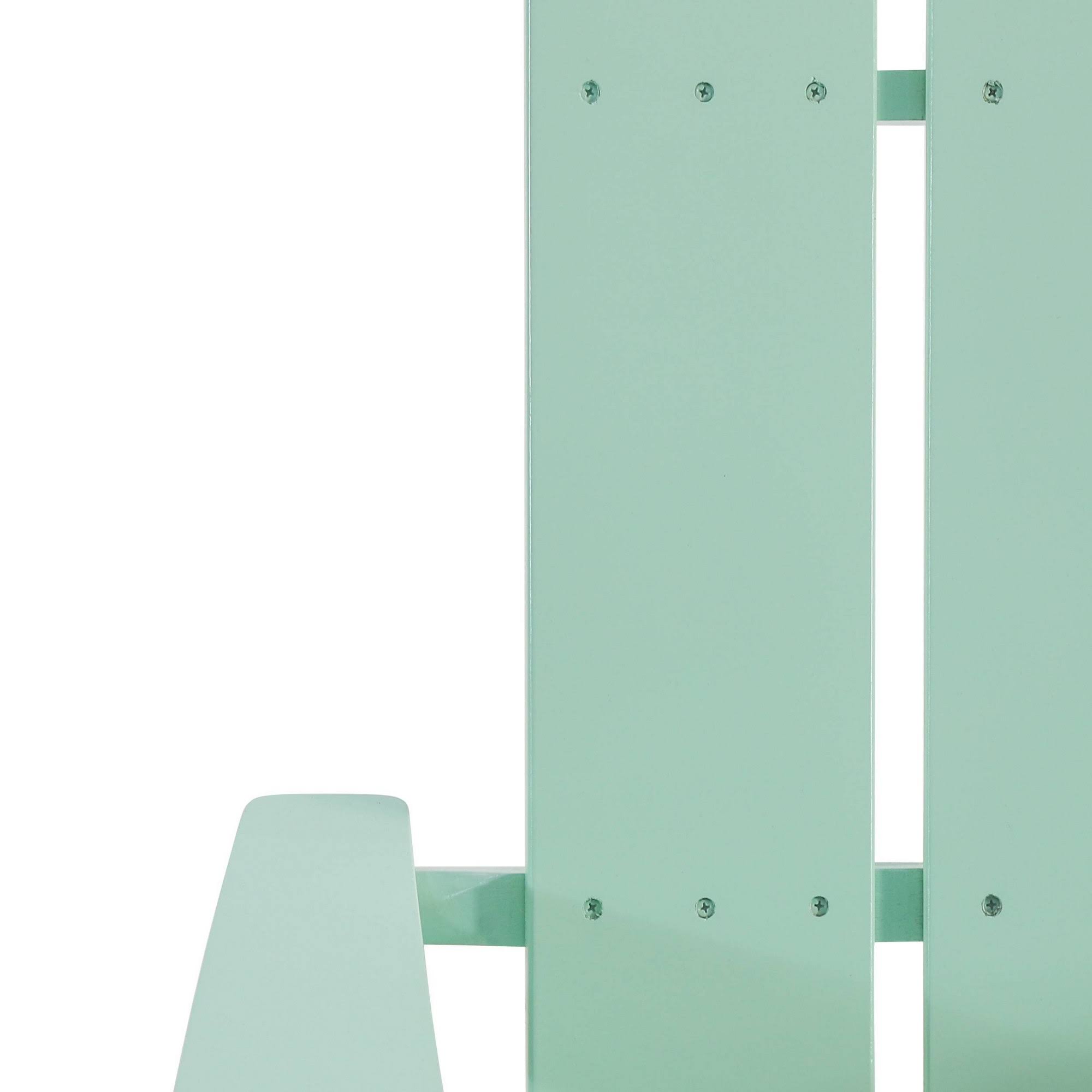 Light Mint Acacia Wood Foldable Adirondack Chair L532