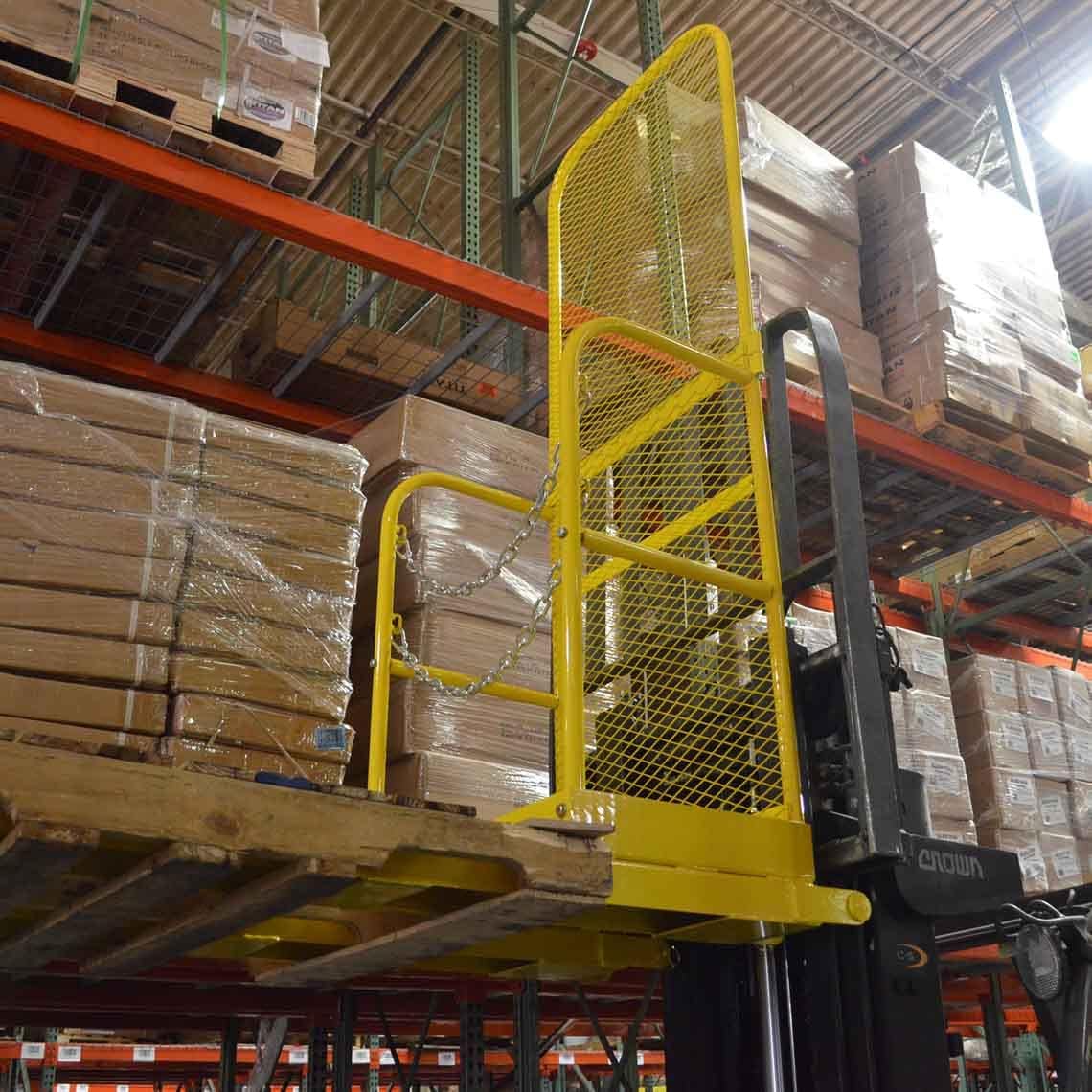 Forklift Stock Picker Work Platform Aerial Order J9547