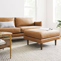 Vegan Leather Ottoman N3255