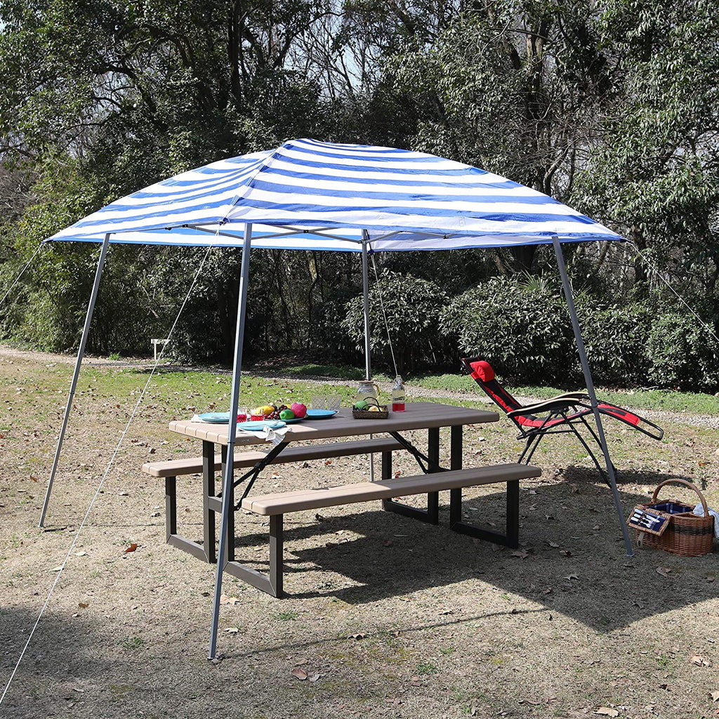 Blue Stripe Lightweight Slant Leg Canopy Tent T971273