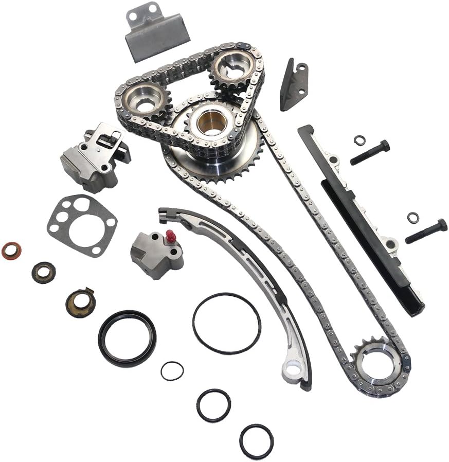 Timing Chain Kit & Water Pump for NISSAN Altima 2.4L L4 16V DOHC Pack of 2 P123